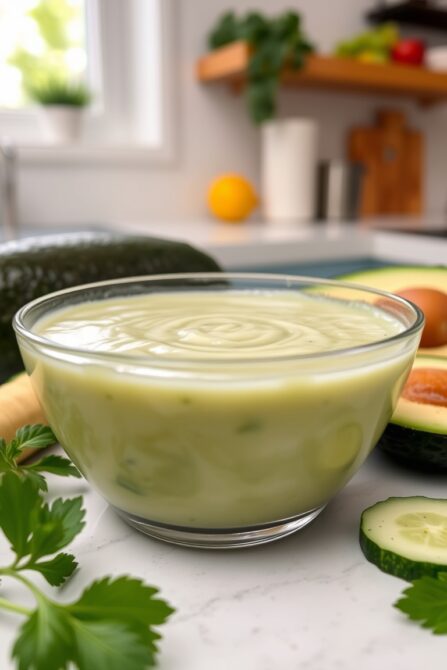 cold cucumber soup